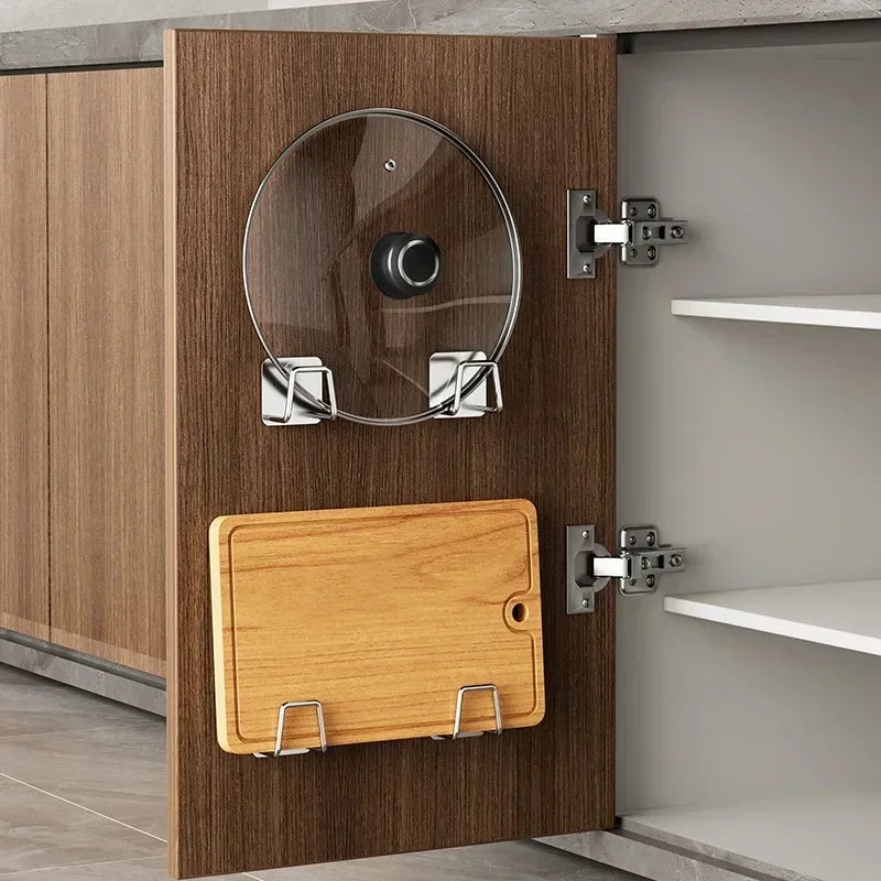Kitchen Sponges Holder Stainless Steel (Sticky No-drill)