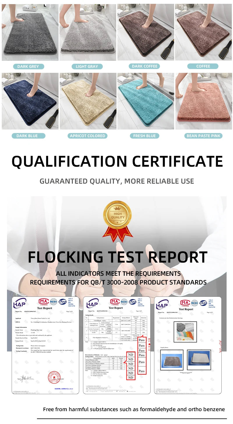Ultra-Soft Non-Slip Rug & Water Absorber
