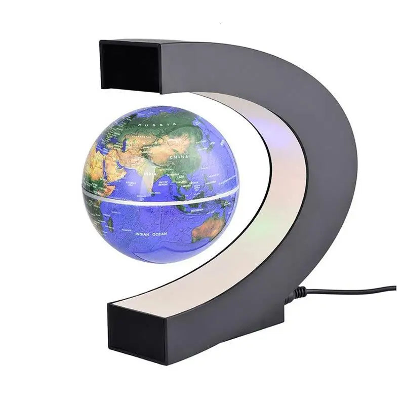 Magnetic Floating Globe LED World Map Lamp