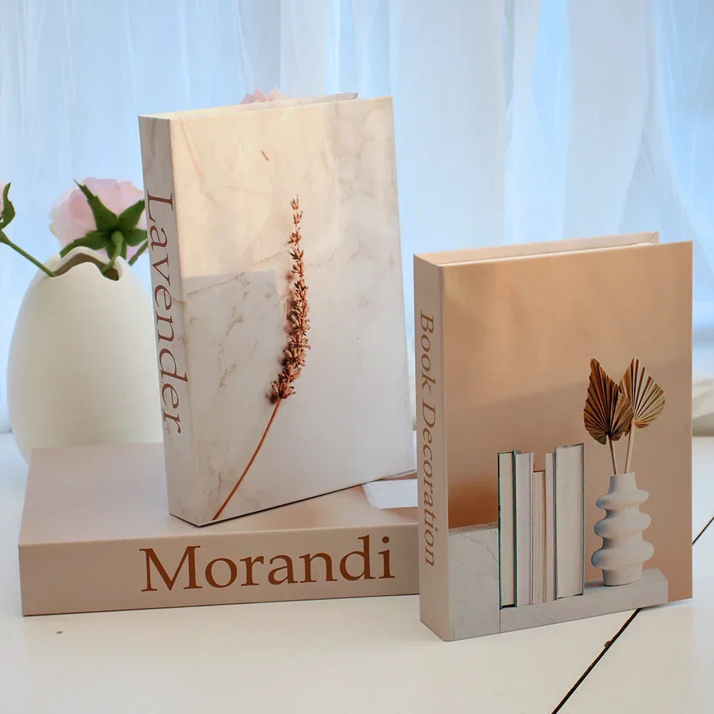 3-Pcs Fashion Fake Book Set (Decoration)