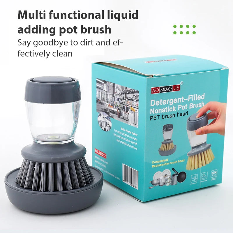 Soap-Dispensing Dish Brush (Only)