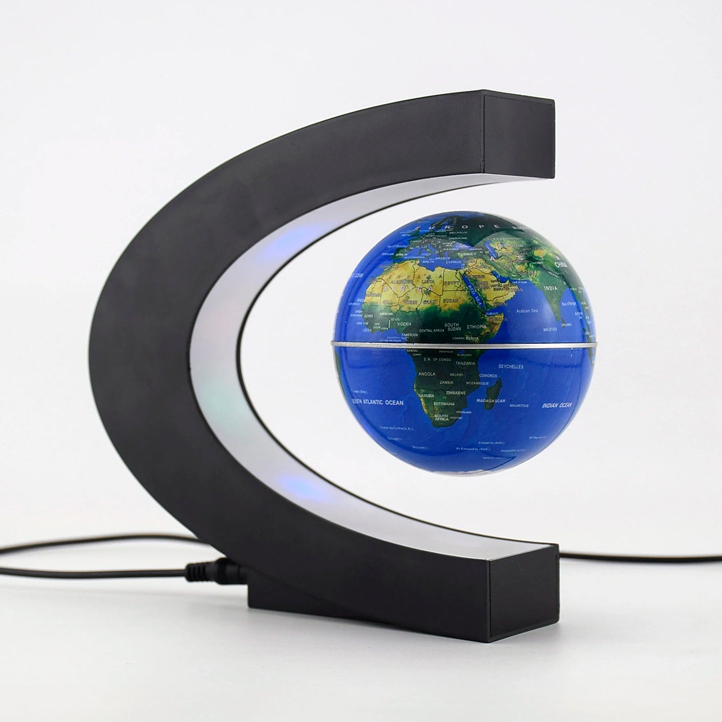 Magnetic Floating Globe LED World Map Lamp