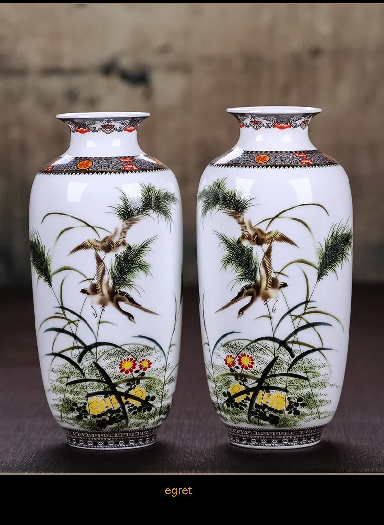 Chinese Traditional Jingdezhen Ceramic Vase