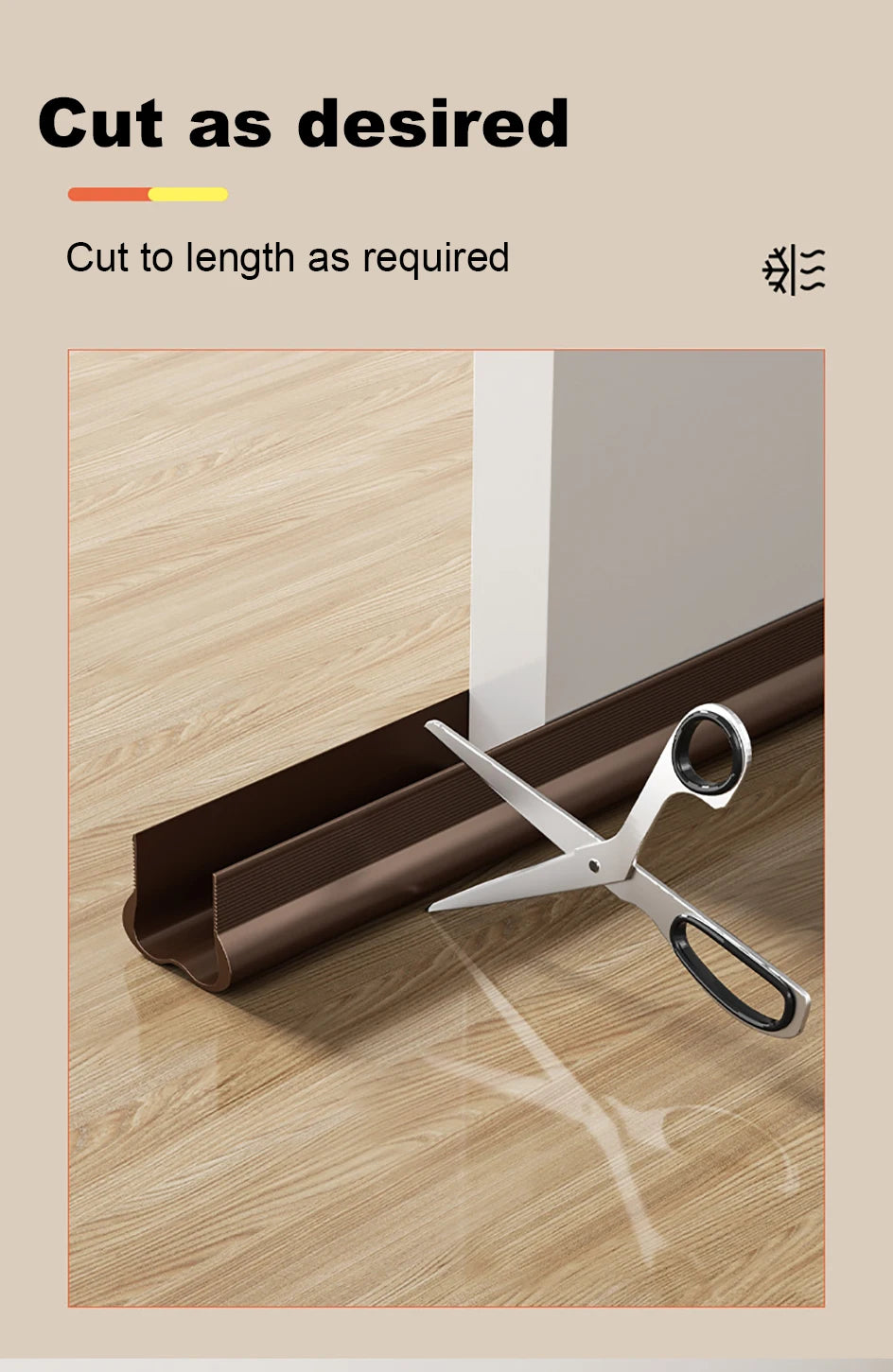 Wind/Dust Door Seal