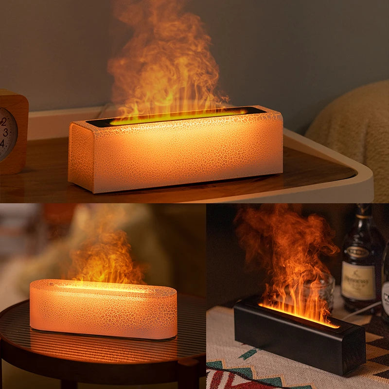 RGB Oil Flame Aroma Diffuser