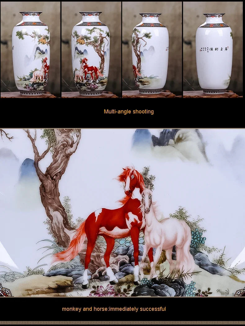 Chinese Traditional Jingdezhen Ceramic Vase