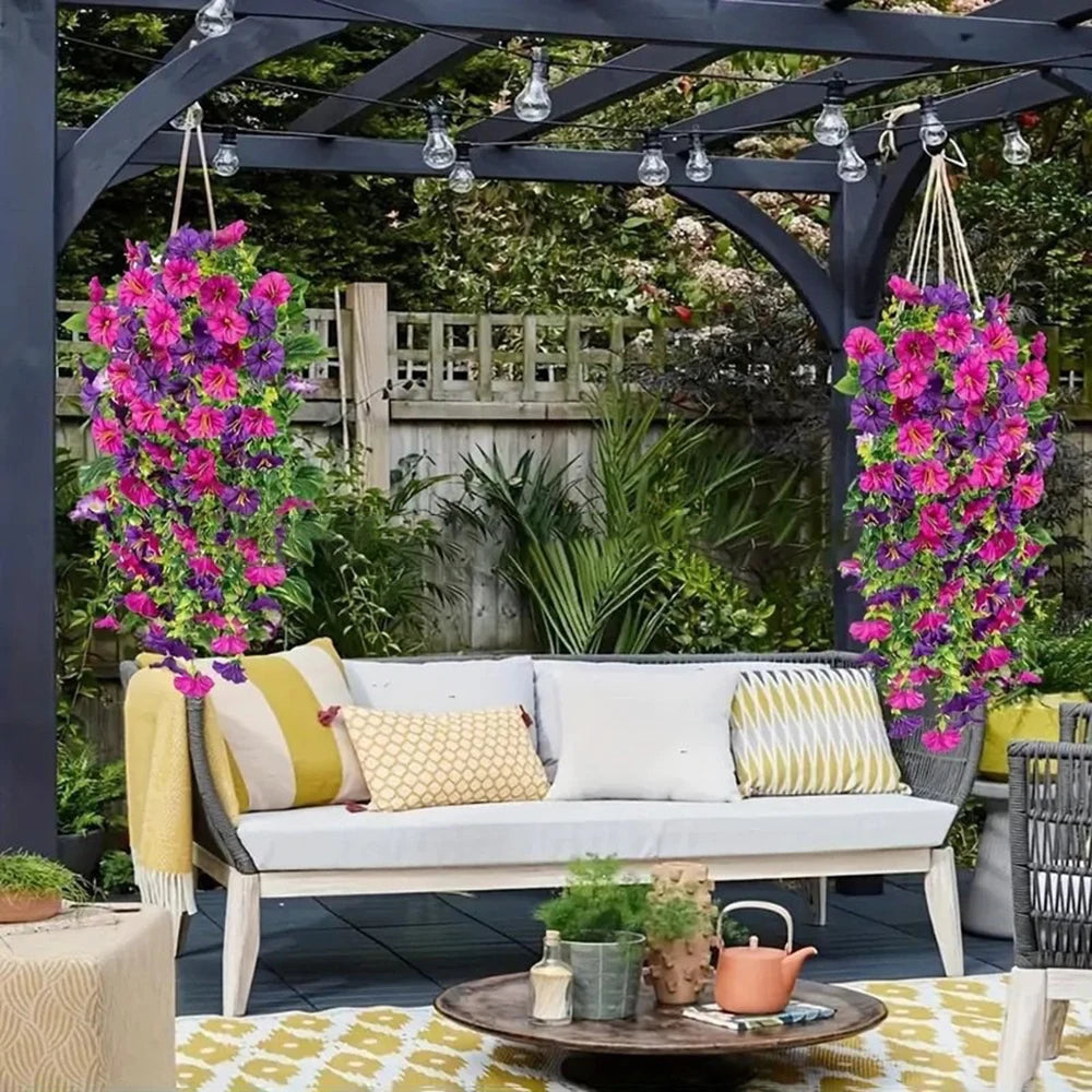 Outdoor Courtyard Artificial Flowers