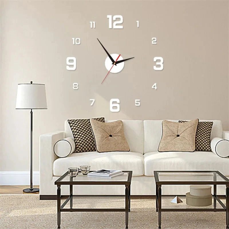 Luminous Digital Clock DIY Stereoscopic Wall Clock