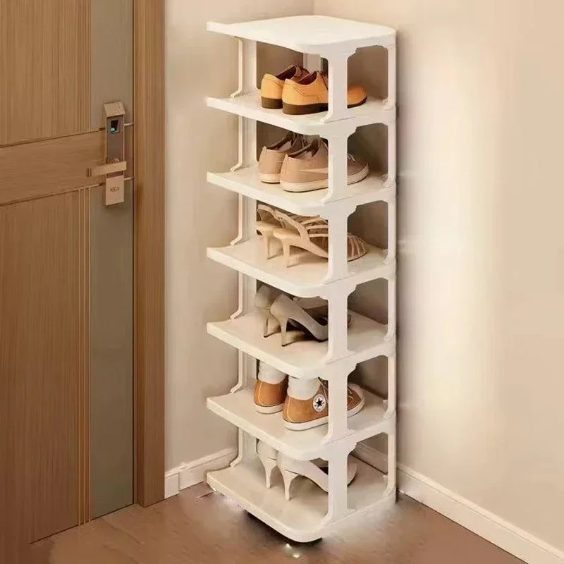 Wall Corner Shoe Shelves