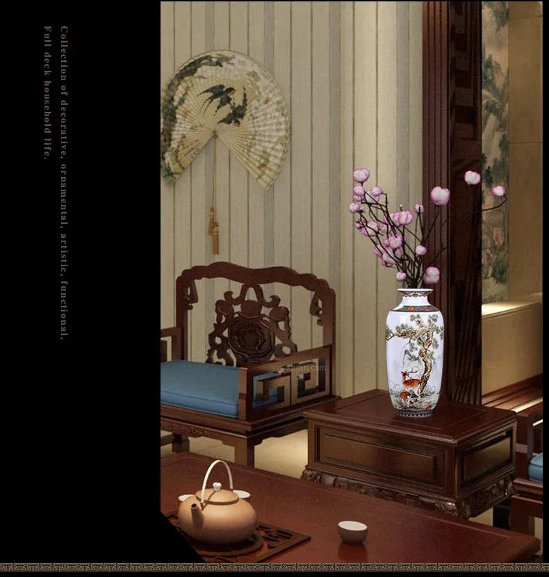 Chinese Traditional Jingdezhen Ceramic Vase