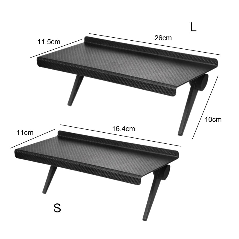TV/Monitor Top Shelf Storage Rack