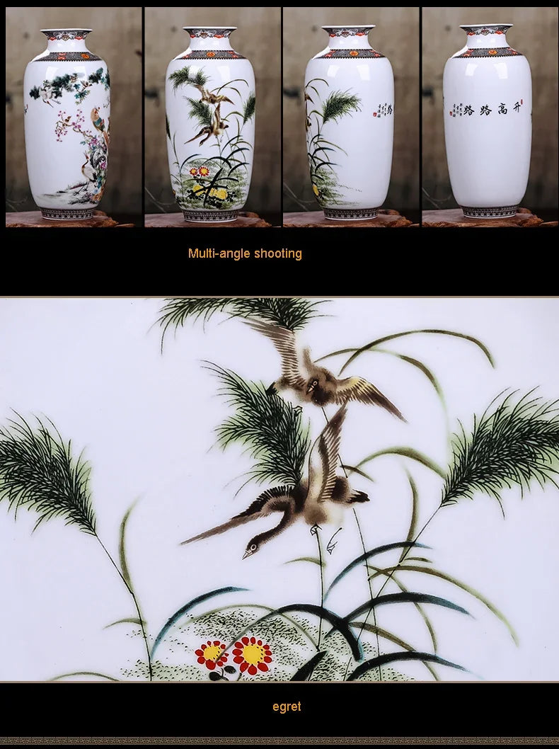 Chinese Traditional Jingdezhen Ceramic Vase