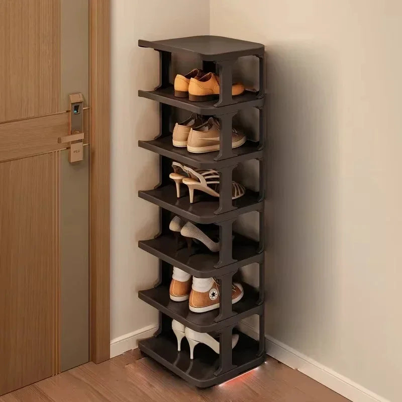 Wall Corner Shoe Shelves