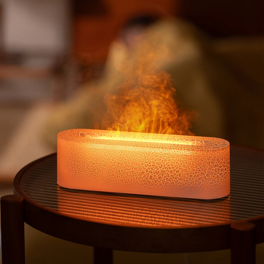 RGB Oil Flame Aroma Diffuser