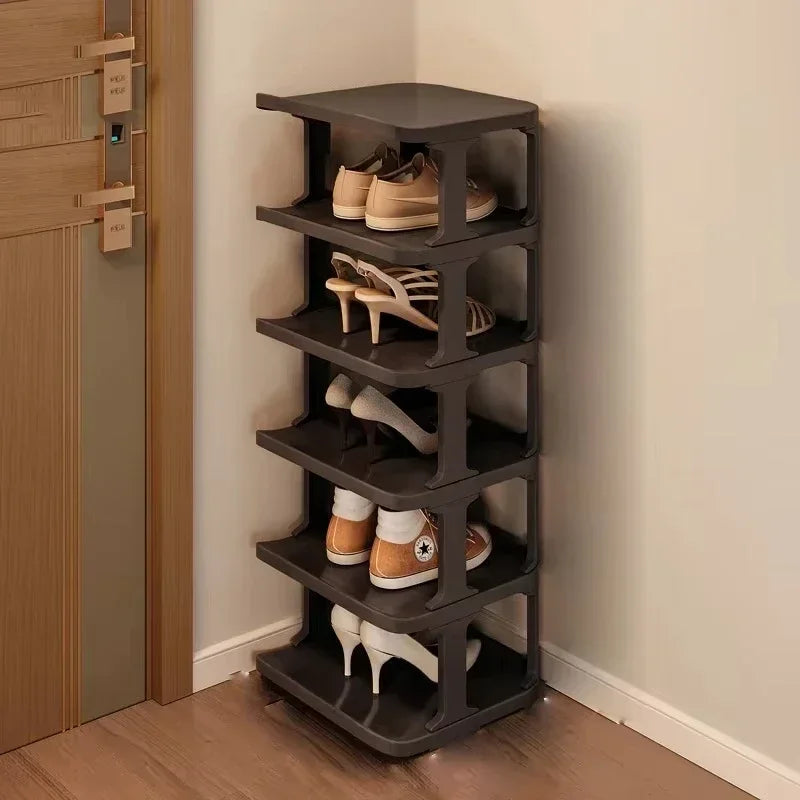 Wall Corner Shoe Shelves