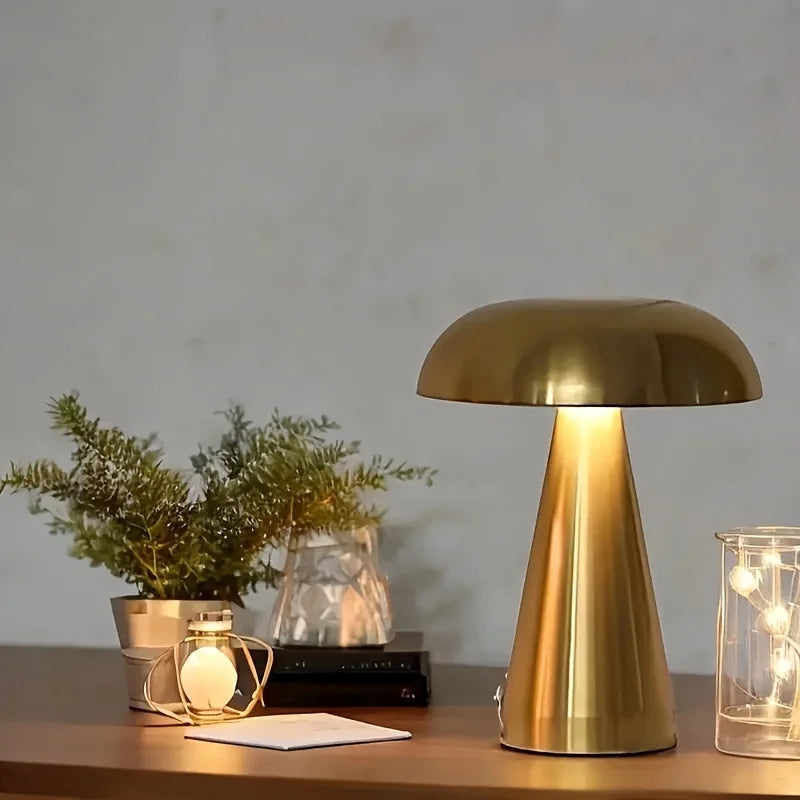 Retro LED Table Lamp Touch Dimmable Desk Lamp