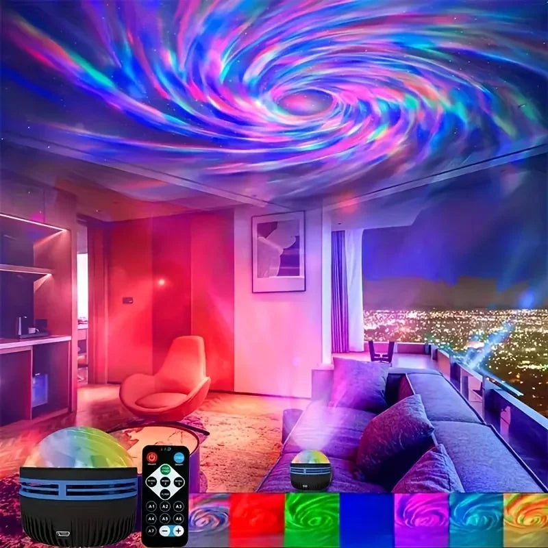 Starry Sky LED Night Light Projector with Remote