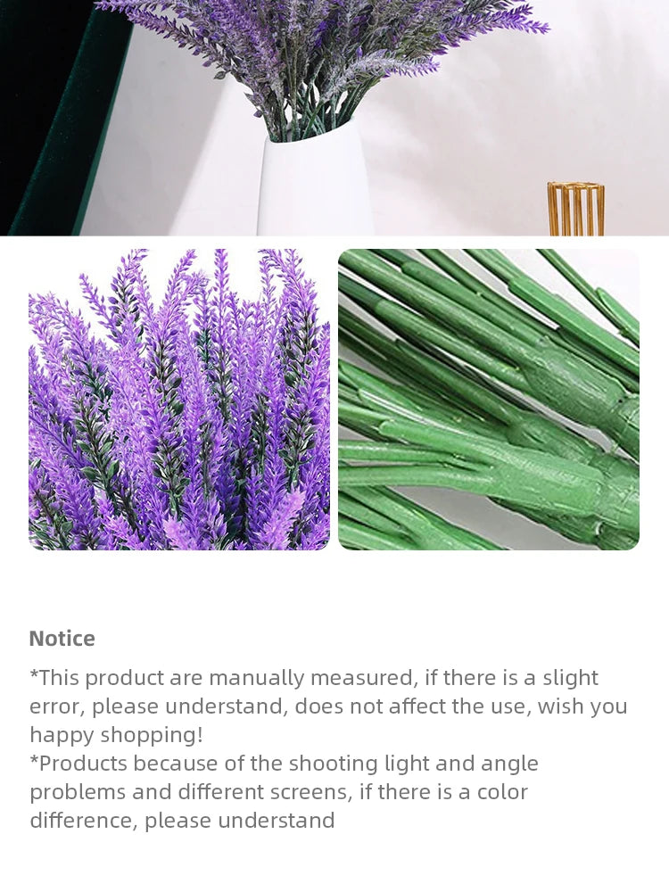 5Pcs Artificial Lavender Flower