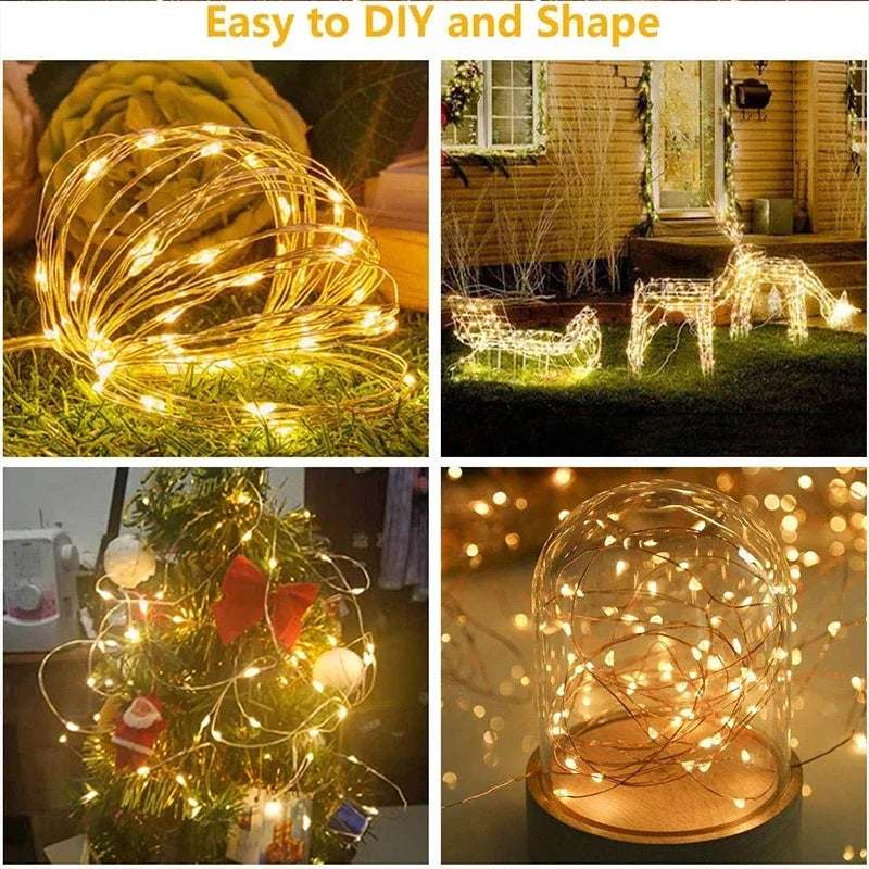 3M LED Curtain Lights (8 Modes)
