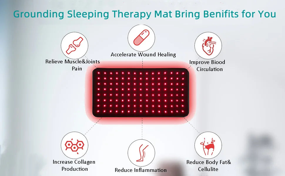 Leather Earthing Mattress Pad