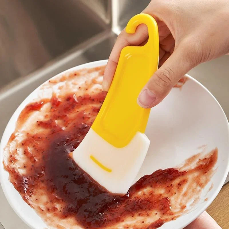 Cleaning Spatula Kitchen Soft Blade Scraper