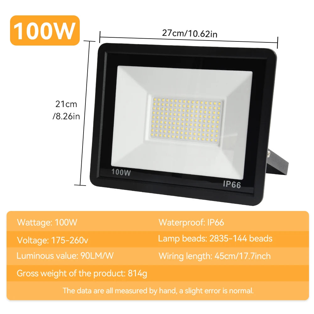 LED Outdoor Floodlight 10W/20W/30W/50W/100W(220V)