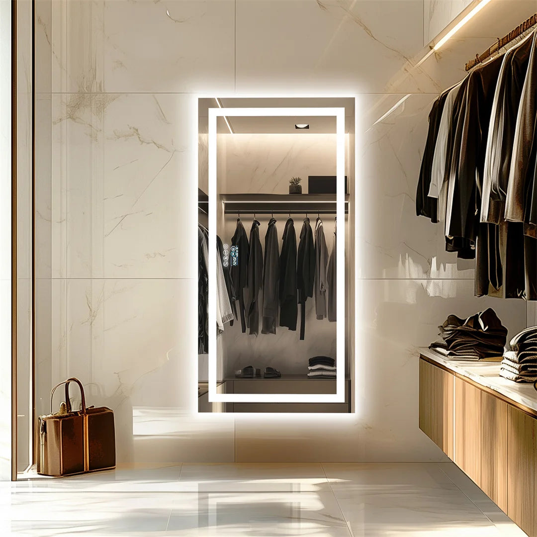 Large Illuminated LED Bluetooth Vanity Mirror(Anti-Fog)