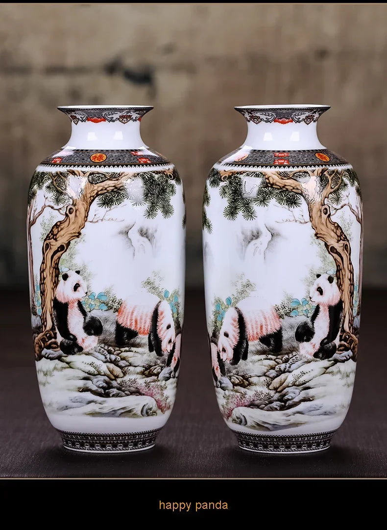 Chinese Traditional Jingdezhen Ceramic Vase