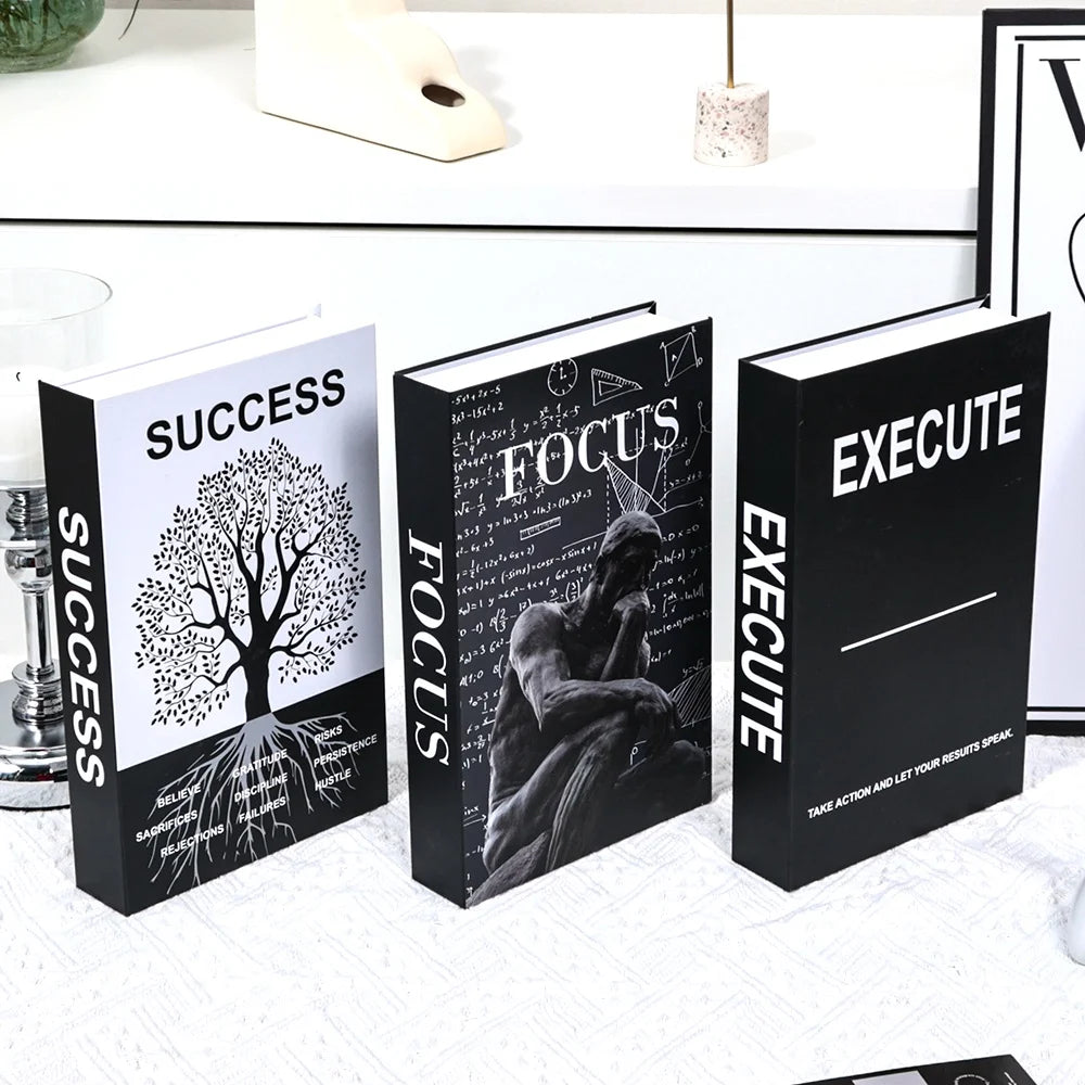 3-Pcs Fashion Fake Book Set (Decoration)