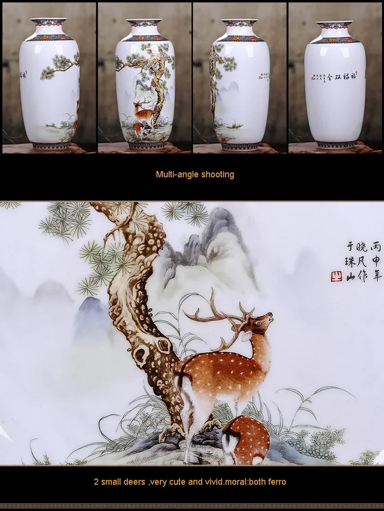 Chinese Traditional Jingdezhen Ceramic Vase