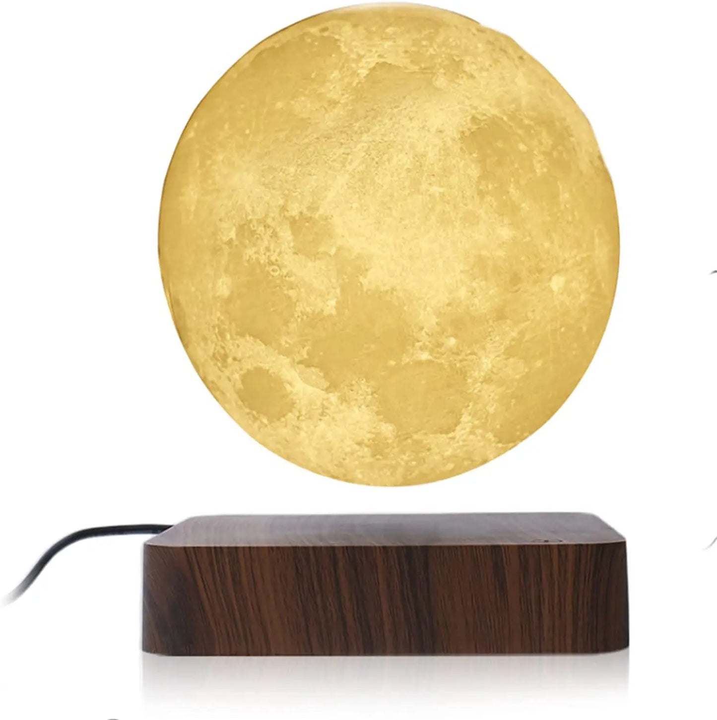 Floating LED Moon Lamp with Magnetic Base