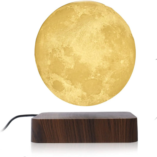 Floating LED Moon Lamp with Magnetic Base