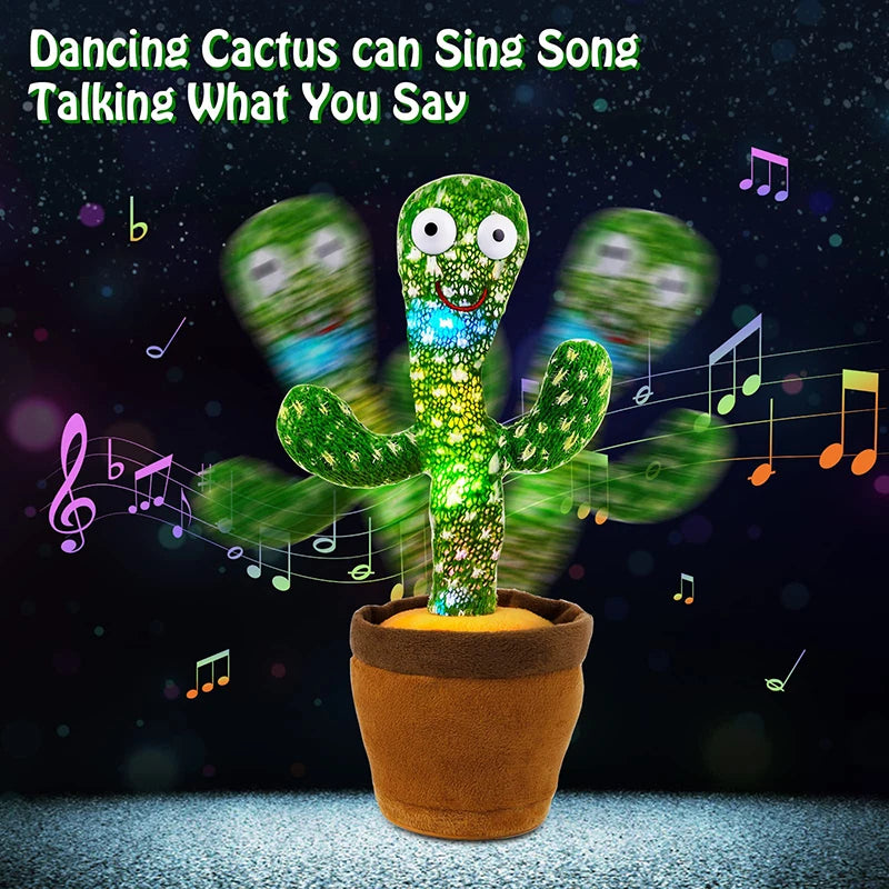 Cactus Talking & Dancing Toy