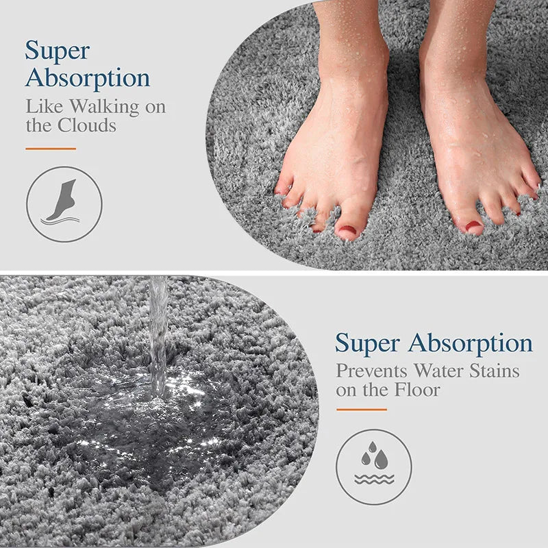 Ultra-Soft Non-Slip Rug & Water Absorber