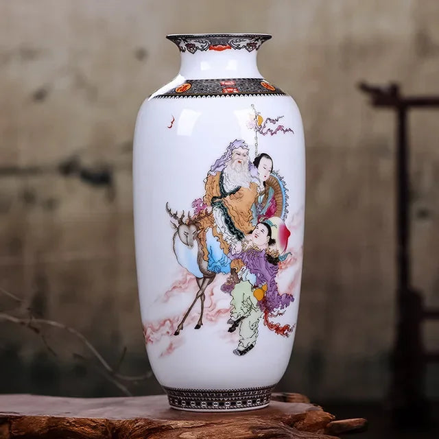 Chinese Traditional Jingdezhen Ceramic Vase