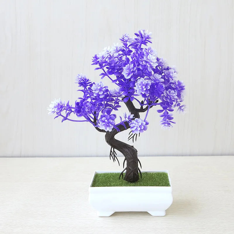 Potted Bonsai Artificial Plant