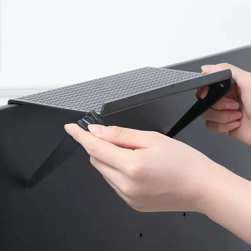 TV/Monitor Top Shelf Storage Rack