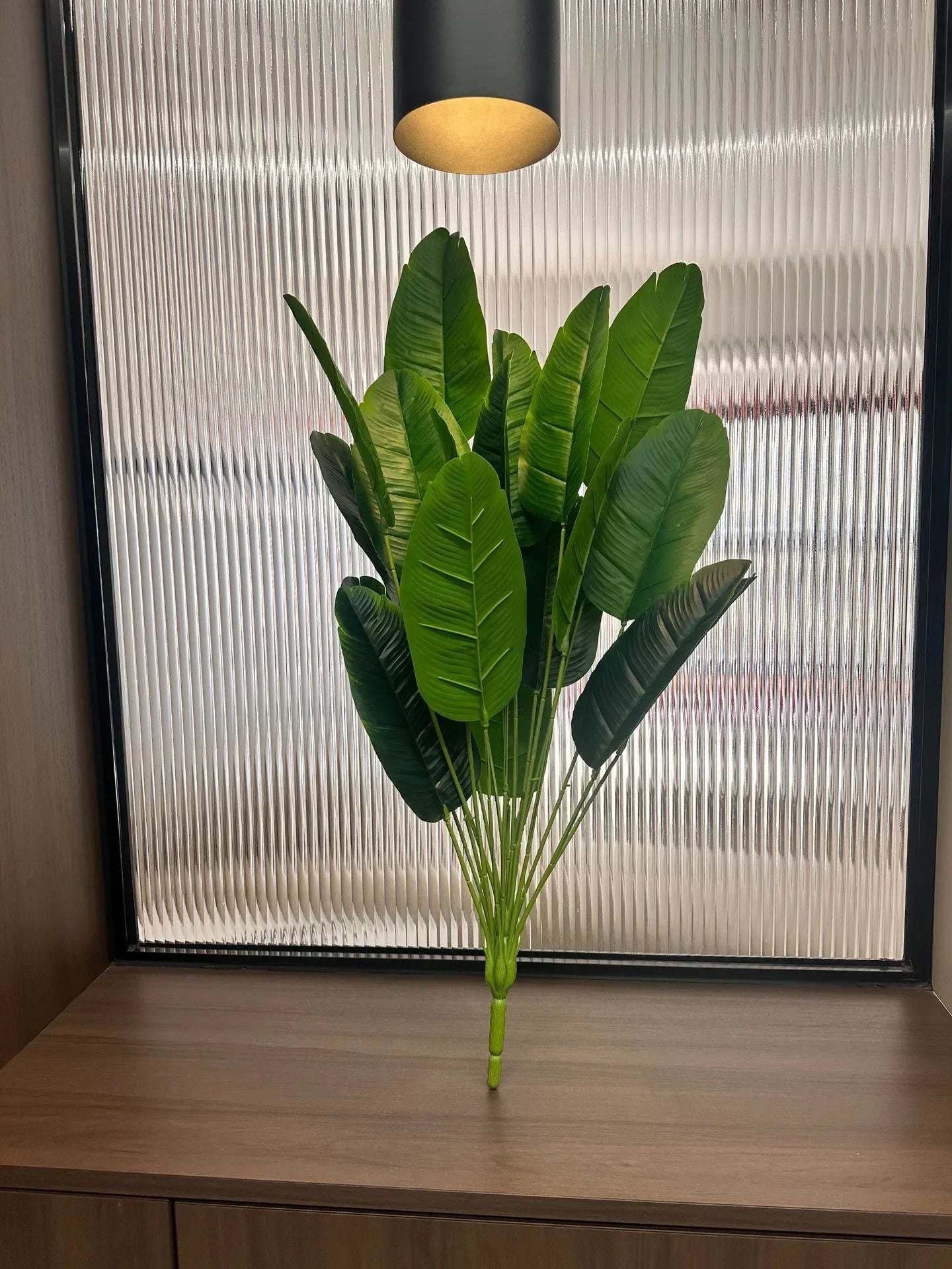 18 Large Artificial Banana Plant Leaves
