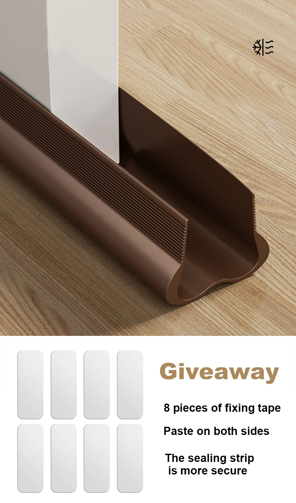 Wind/Dust Door Seal