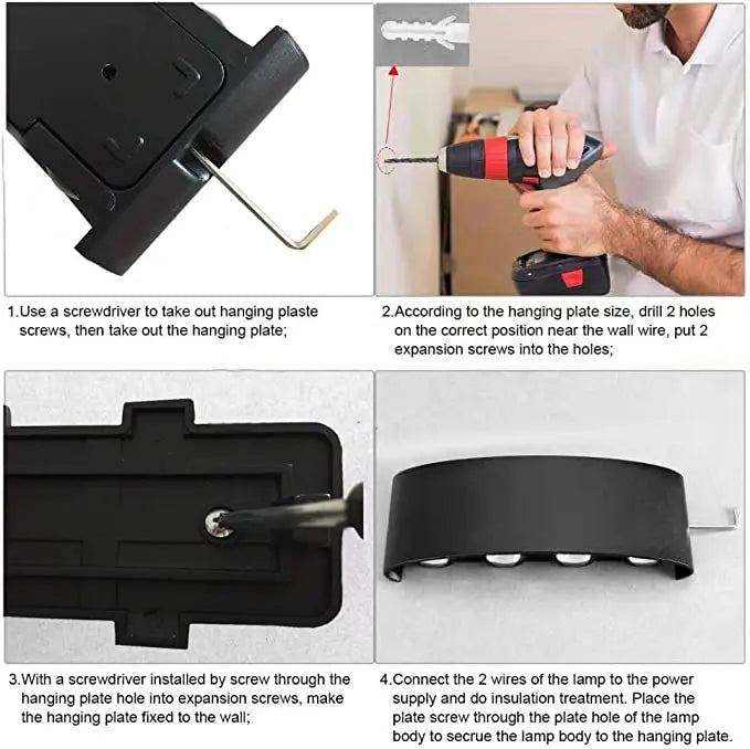 Modern Indoor/Outdoor LED Wall Light