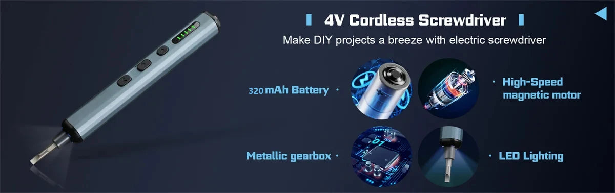 68-in-1 Precision Electric Screwdriver Set