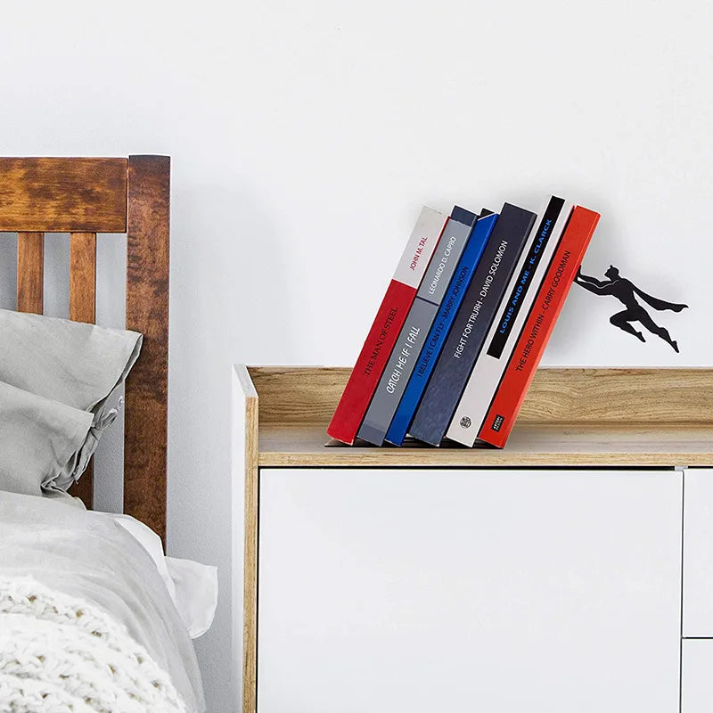 20cm Superhero Metal Bookshelf (large size)