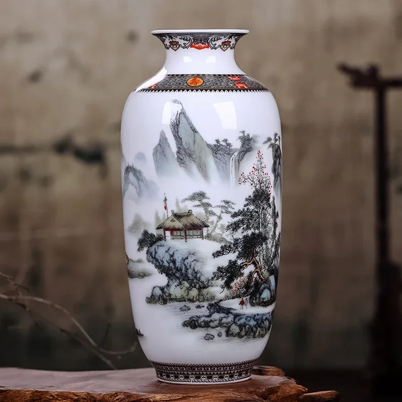 Chinese Traditional Jingdezhen Ceramic Vase