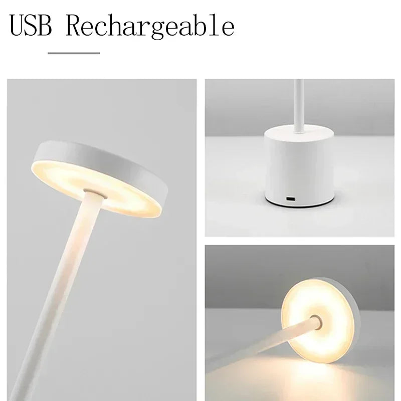 Retro LED Table Lamp Touch Dimmable Desk Lamp