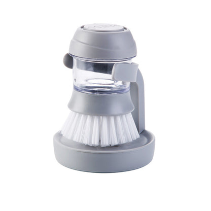 Soap-Dispensing Palm Brush