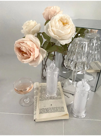 LED Flameless Crystal Candle Lamp