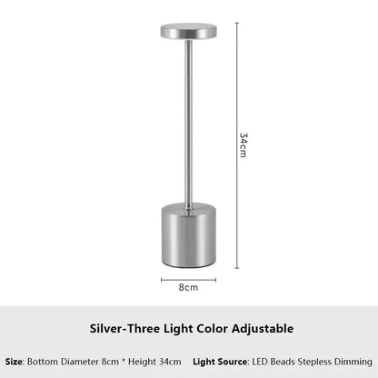 Retro LED Table Lamp Touch Dimmable Desk Lamp