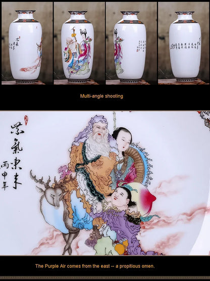 Chinese Traditional Jingdezhen Ceramic Vase