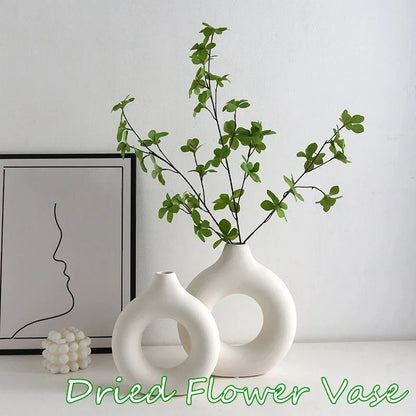 Imitation Vase(Pure White/Black)