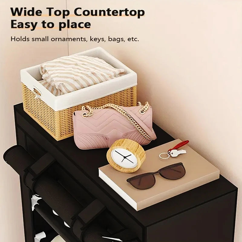 40-50 Pair 9-Tier Shoe Storage Shelf